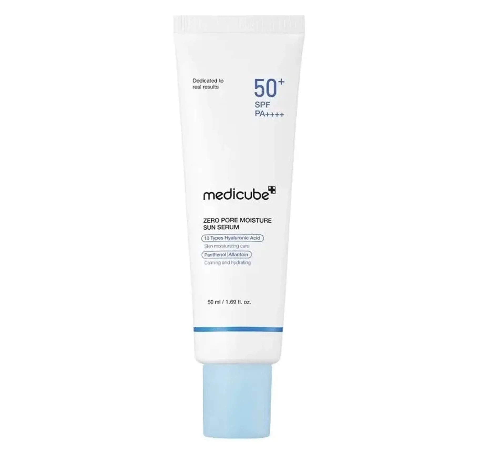 Medicube Zero Pore Hydrating Sun Serum SPF 50 Зволожувальна сонцезахисна сироватка для обличчя SPF 50 - Фото