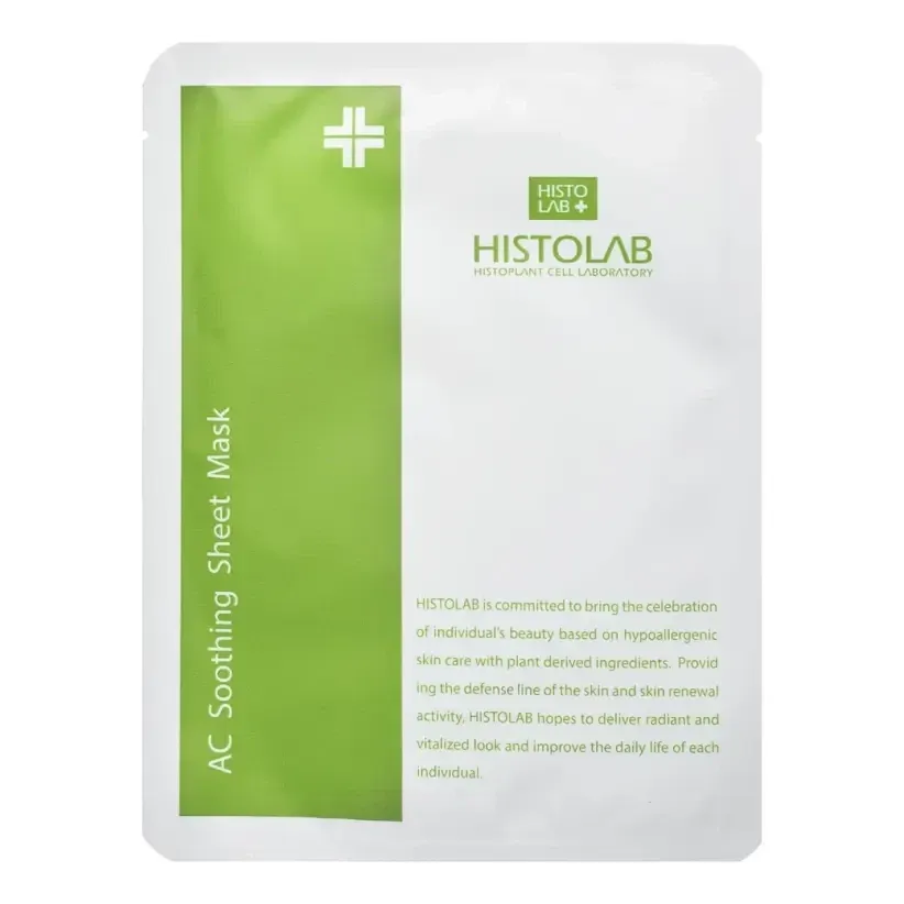 Histolab Ac Soothing Sheet Mask Заспокійлива маска для лікування акне на нетканинній основі - Фото
