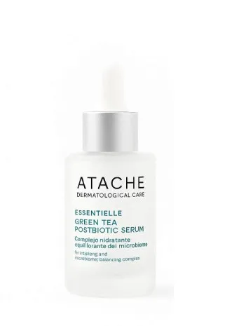 Atache Essentielle Green Tea Postbiotic Serum Балансуюча антиоксидантна сироватка - Фото
