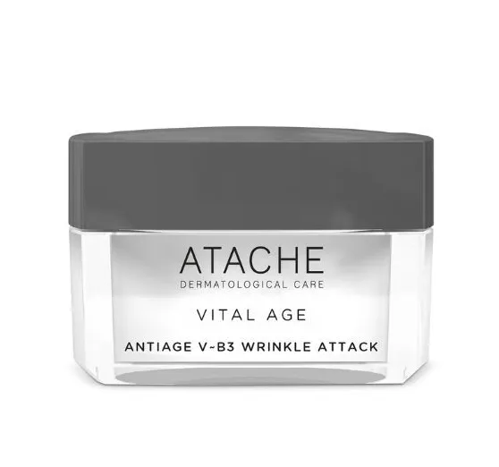 Atache Retinol Vital Age VB-3 Wrinkle Attack Омолоджуючий, оновлюючий крем з ретинолом,ніацинамідом, маслом звіробою та гіалуроновою кислотою - Фото