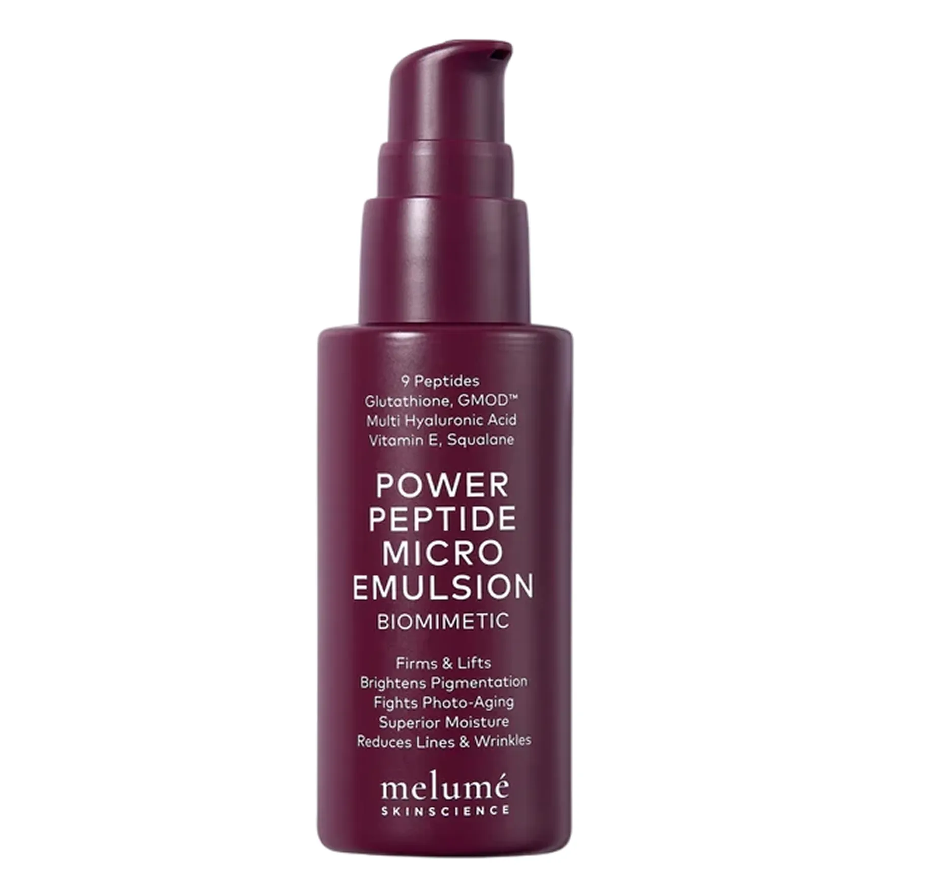 Melume Power Peptide Micro Emulsion Пептидна мікроемульсія для омолодження шкіри - Фото