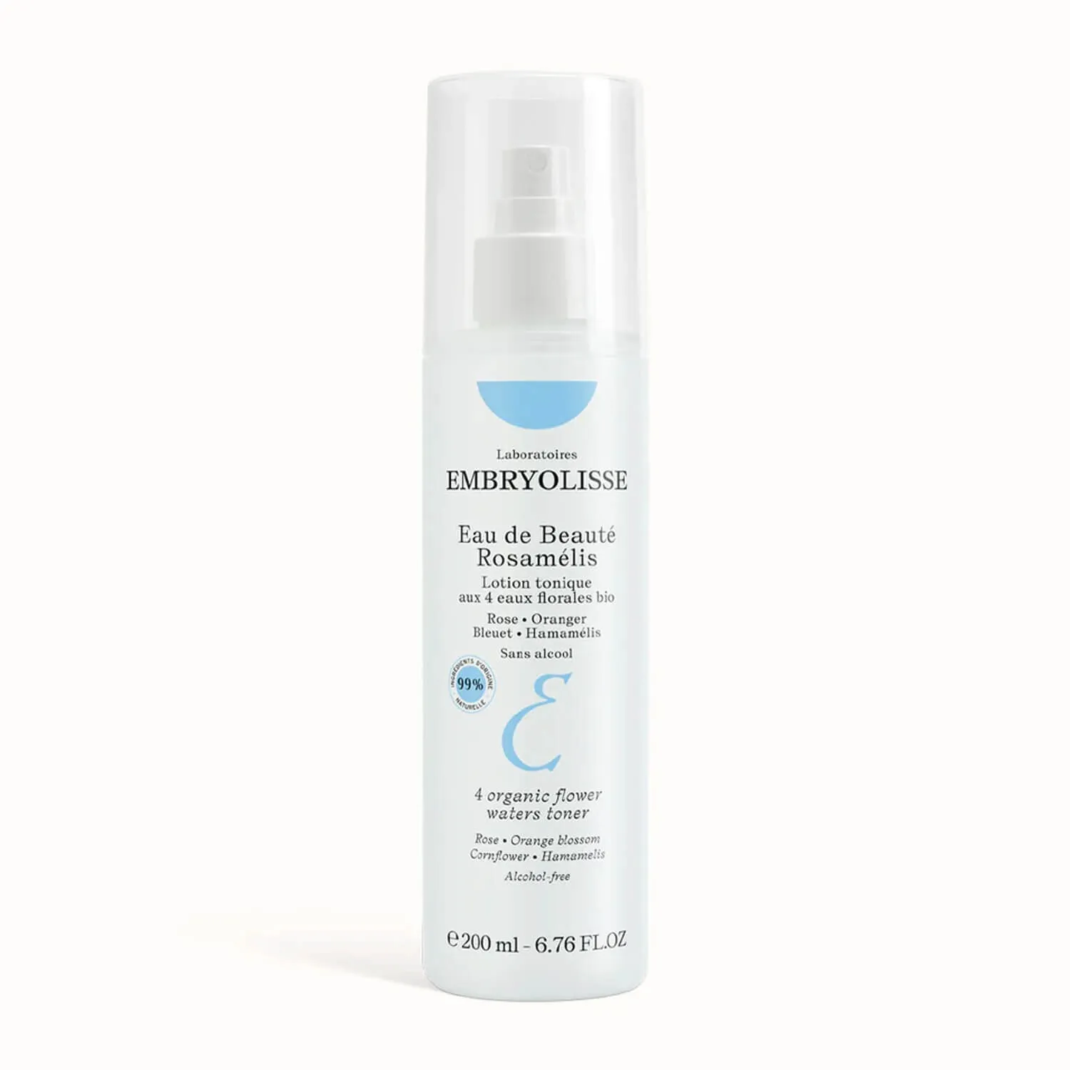 (Outlet) Embryolisse Eau De Beaute Rosamelis Квітковий зволожувальний тонік-спрей - Фото