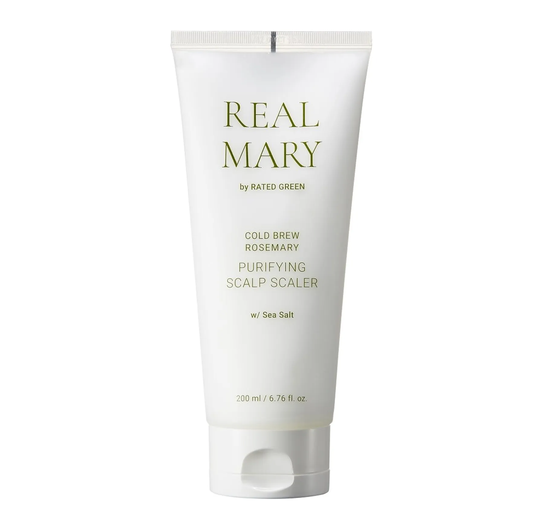 (Outlet) Rated Green Real Mary Cold Brew Rosemary Purifying Scalp Scaler Очищуюча маска для шкіри голови з морскою сіллю - Фото