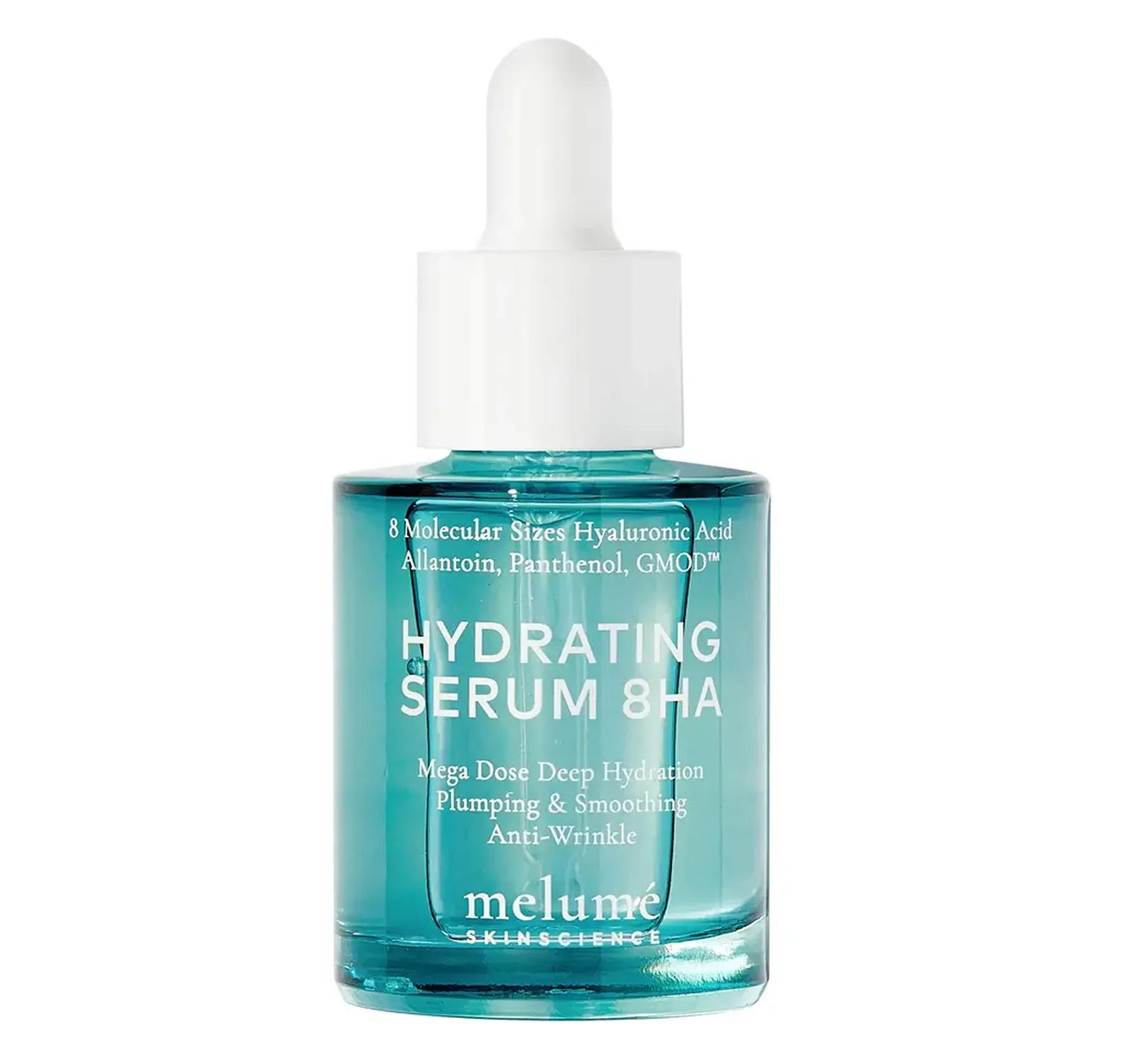 (Outlet) Melume Hydrating Serum 8HA Зволожувальна сироватка з 8-ма типами гіалуронової кислоти - Фото