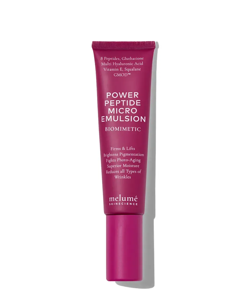 (Outlet) Melume Power Peptide Micro Emulsion Пептидна крем-емульсія для зволоження та омолодження - Фото