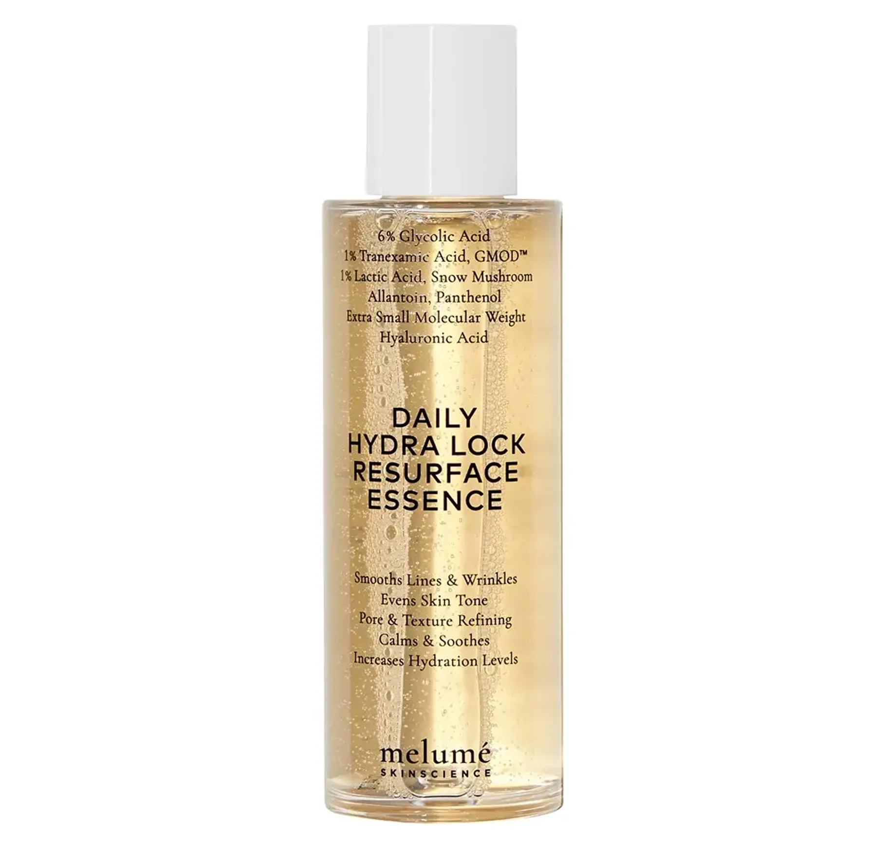 (Outlet) Melume Daily Hydra Lock Resurfacing Essence Тонер-есенція з кислотами для сяйва шкіри - Фото