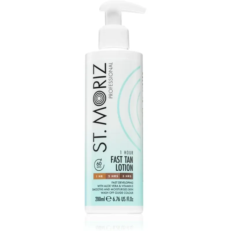 (Outlet) St.Moriz Professional Fast Tan Lotion Лосьйон для швидкої засмаги та зволоження шкіри - Фото