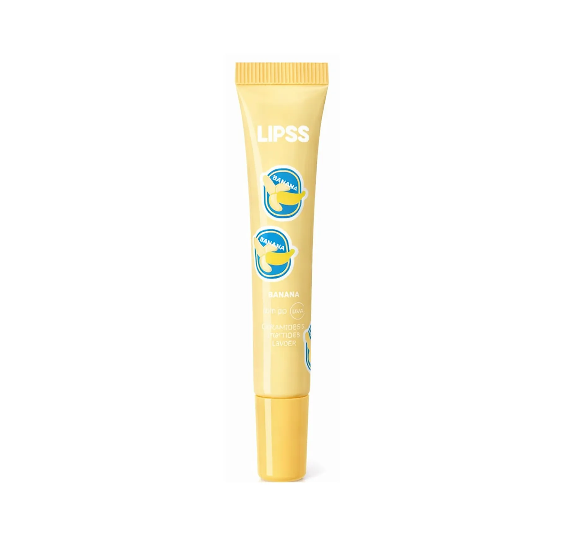 Lipss Banana Lipper SPF 20 Блиск для губ Банан з SPF 20 - Фото