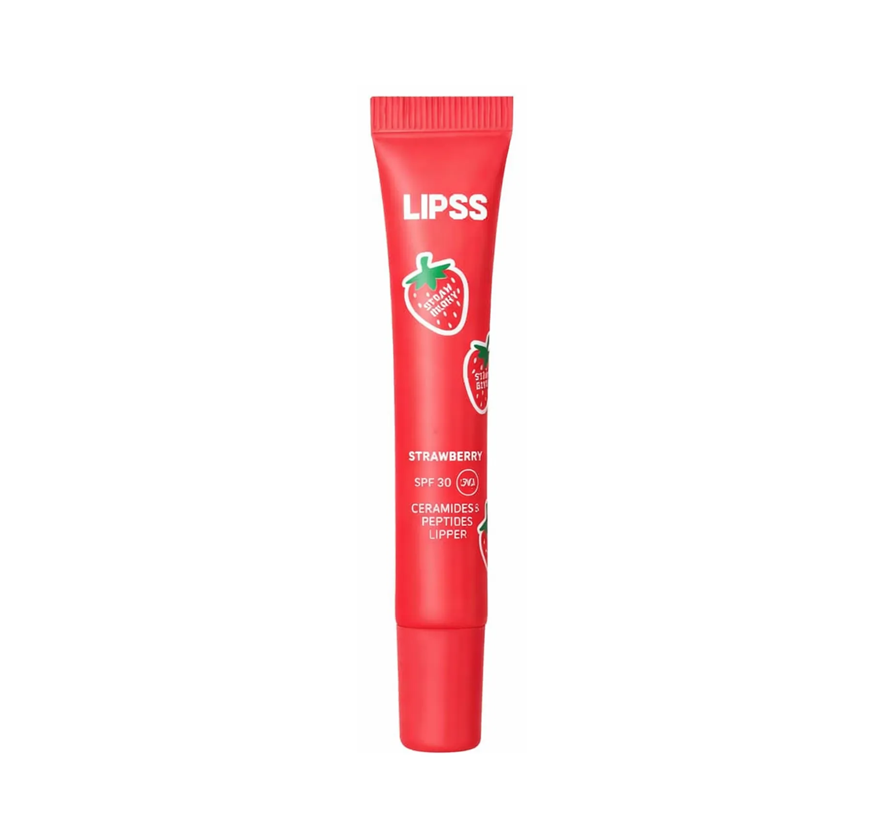 Lipss Strawberry Lipper SPF 20 Блиск для губ Полуниця з SPF 20 - Фото