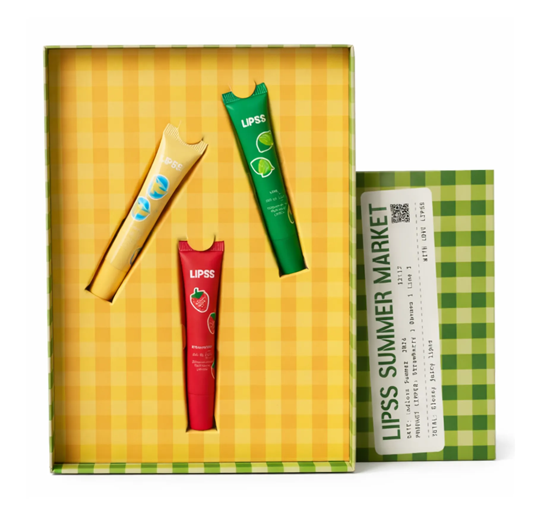 Lipss Summer Marker Drop Літній набір із трьох доглядових ліпперів SPF 20 - Фото