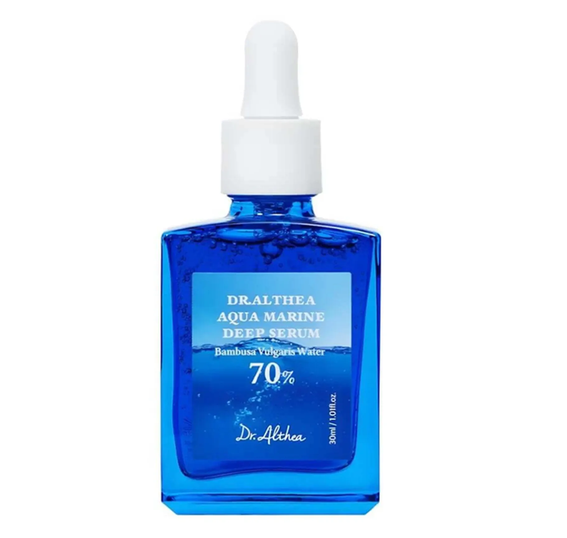 Dr. Althea Aqua Marine Deep Serum Веганська сироватка з ПДРН, пробіотками та гіалуроновою кислотою - Фото