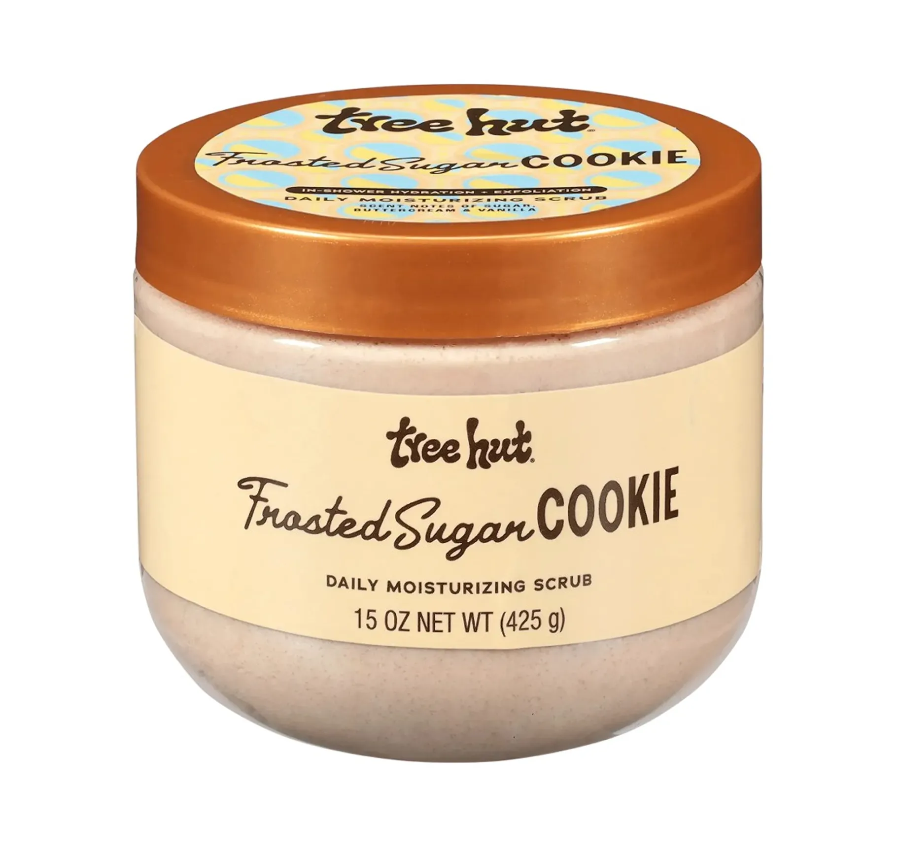 Tree Hut Frosted Sugar Cookie Moisturizing Scrub Зволожувальний скраб для тіла з ароматом свіжопеченої випічки - Фото