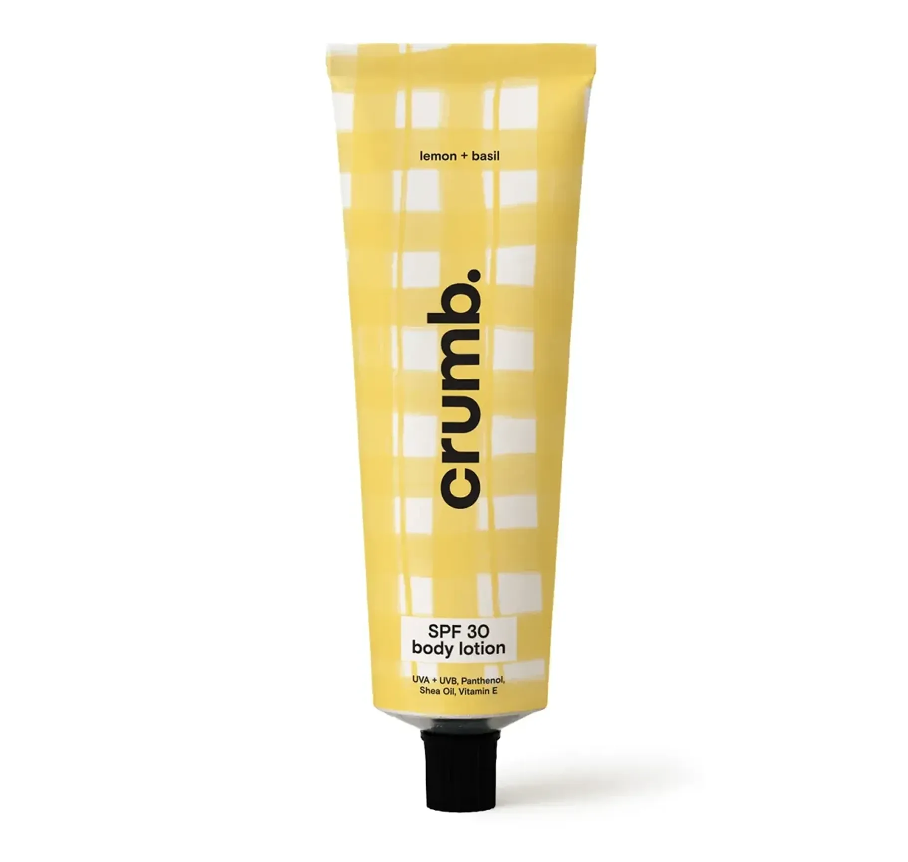 Crumb Body Lotion Lemon Basil SPF 30 Сонцезахисний лосьйон для тіла з ароматом лимону та базиліку з SPF 30 - Фото