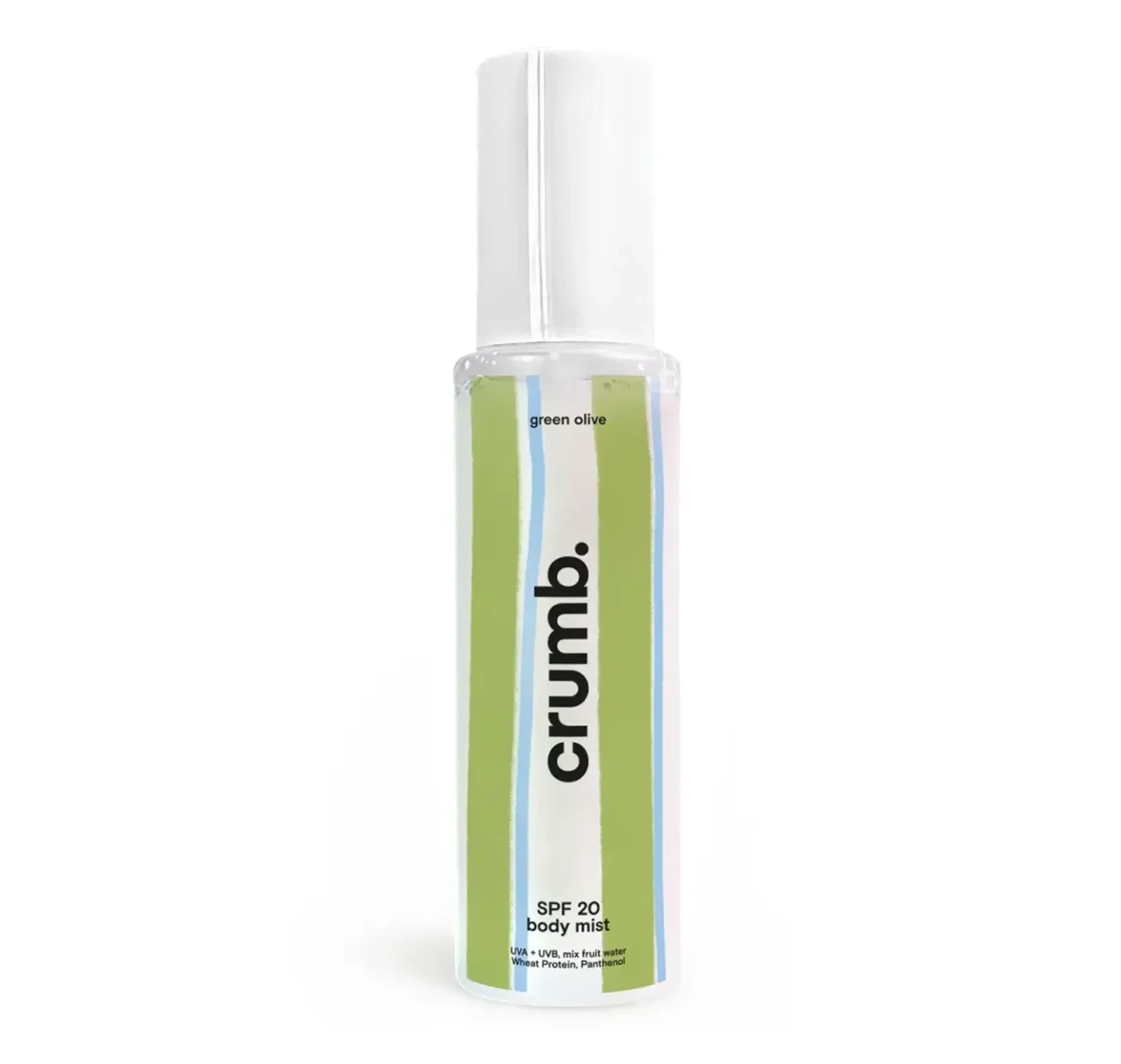 Crumb Body Mist Green Olive SPF 20 Сонцезахисний міст для тіла з ароматом оливи та SPF 20 - Фото