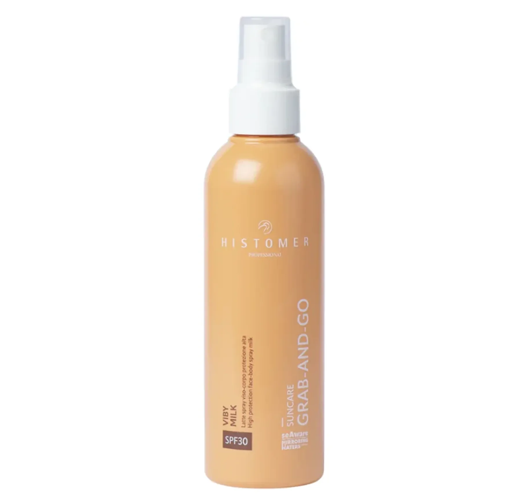 Histomer Viby Milk SPF 30+ Сонцезахисне молочко-спрей для обличчя та тіла - Фото