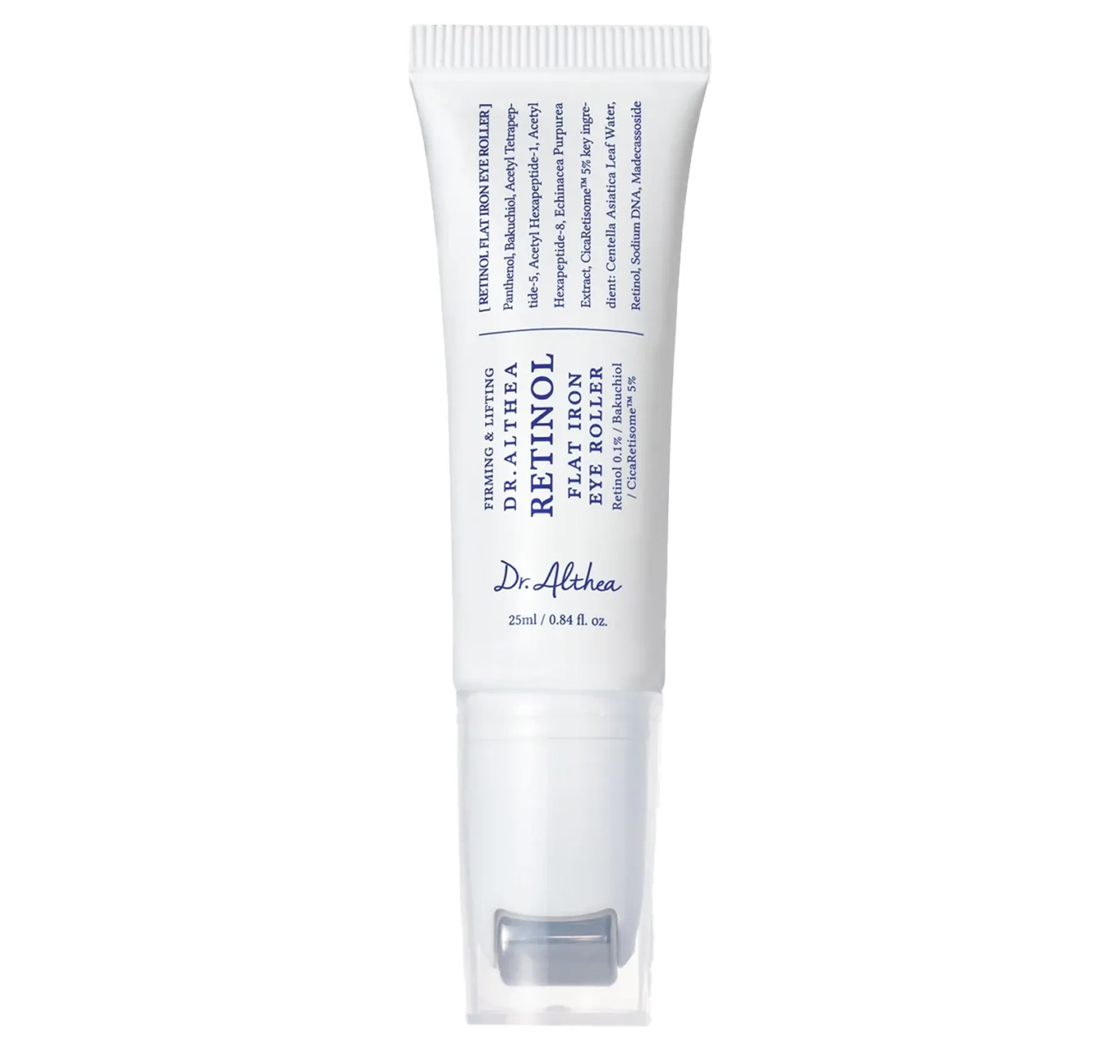 Dr.Althea Retinol Flat Iron Eye Roller Ретинолова сироватка для зони навколо очей з ролером-аплікатором для зменшення видимості зморшок - Фото