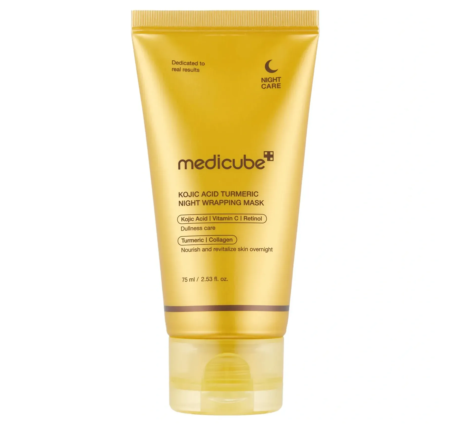 Medicube Kojic Acid Turmeric Night Wrapping Mask Нічна маска з койєвою кислотою та куркумою - Фото
