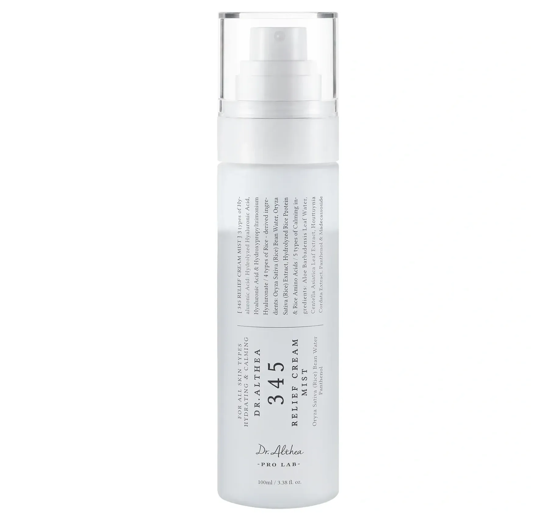 Dr.Althea 345 Relief Cream Mist Крем-міст відновлення та заспокоєння шкіри - Фото