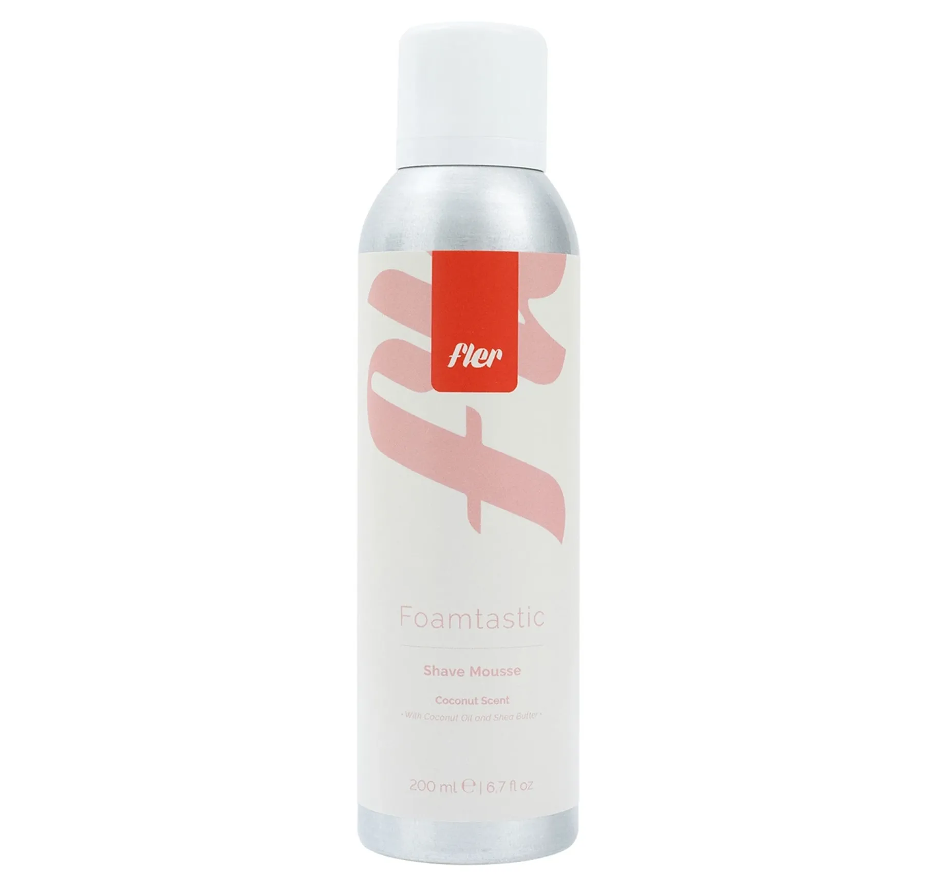 Fler Foamtastic Shave Mousee Coconut Scent Мус для гоління з кокосовою олією - Фото