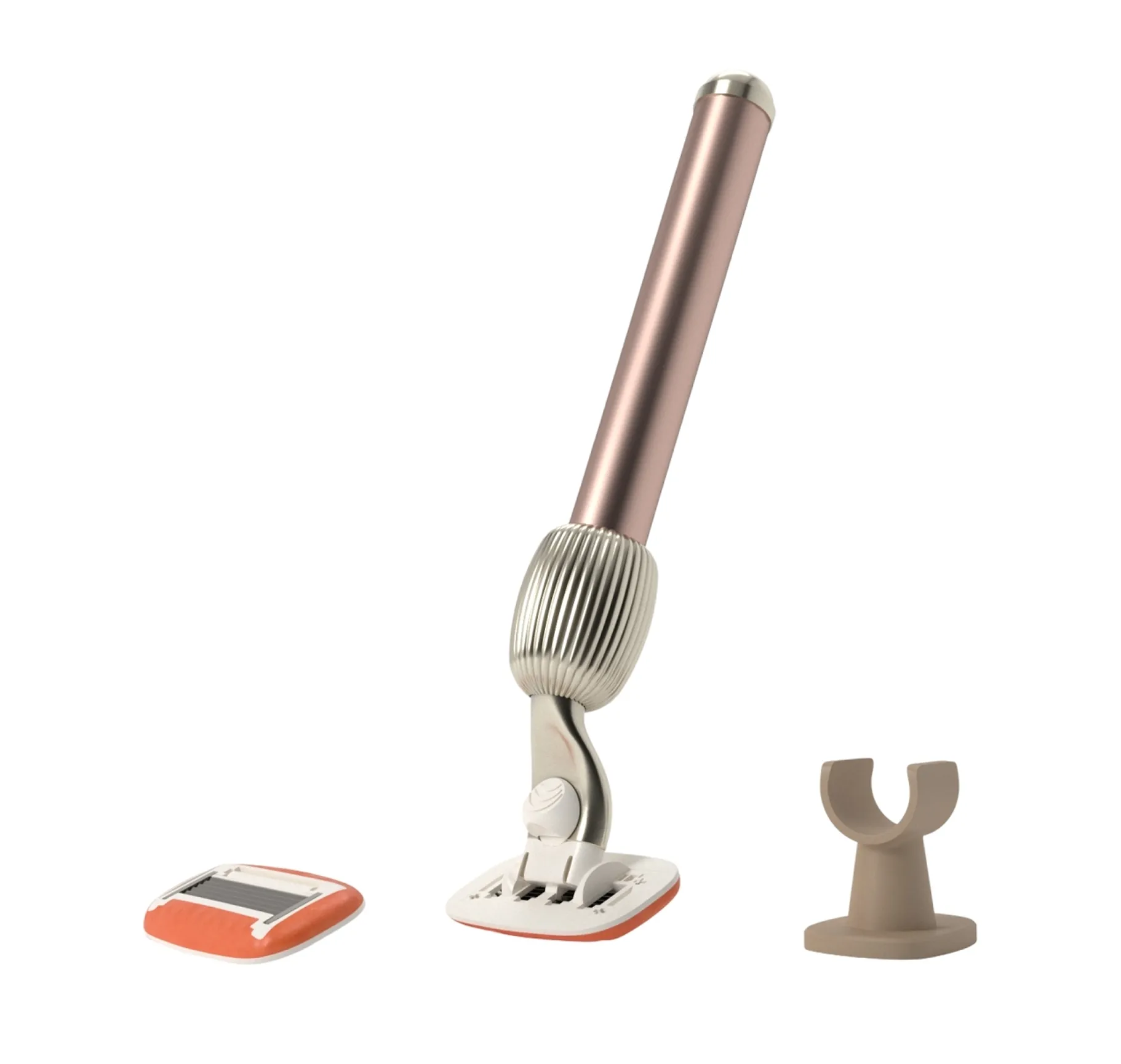 Fler The Razor Starter Set Blush Soft and Metallic Стартовий набір засобів для гоління - Блиск - Ніжний та металізований - Фото
