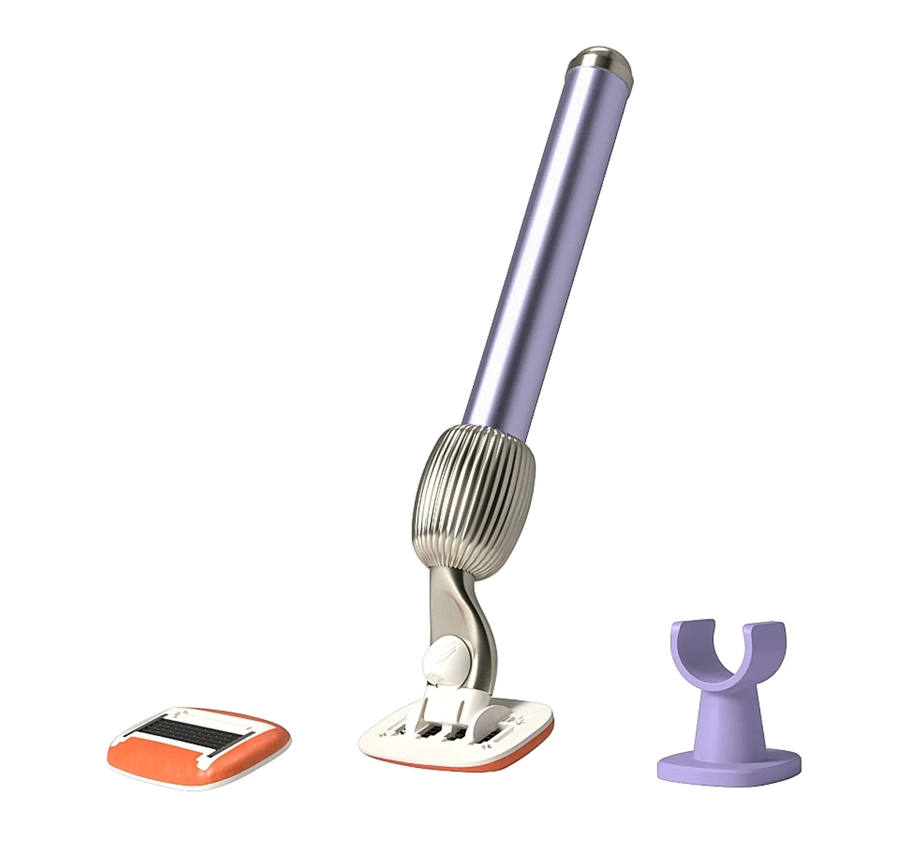 Fler The Razor Starter Set Lilac Delicate and Graceful Стартовий набір засобів для гоління - Бузковий - Делікатний та витончений - Фото