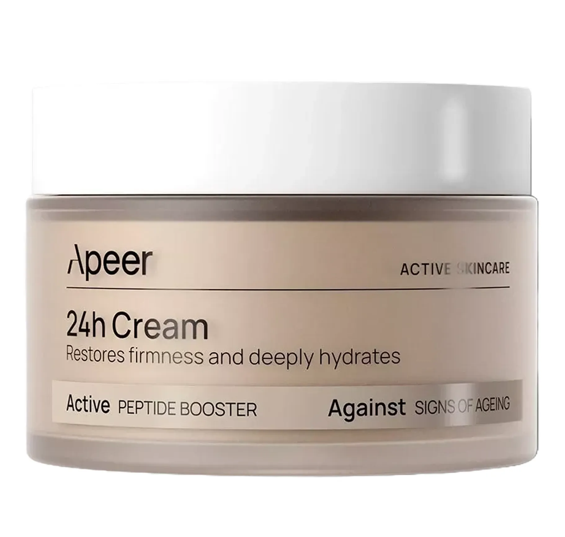 Apeer 24h Cream Зволожувальний крем з пептидами та скваланом - Фото