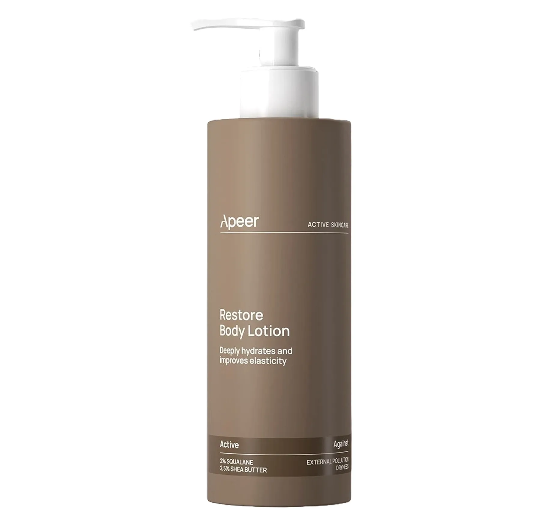 Apeer Restore Body Lotion Зволожувальний лосьйон для тіла з маслом Ши та скваланом - Фото