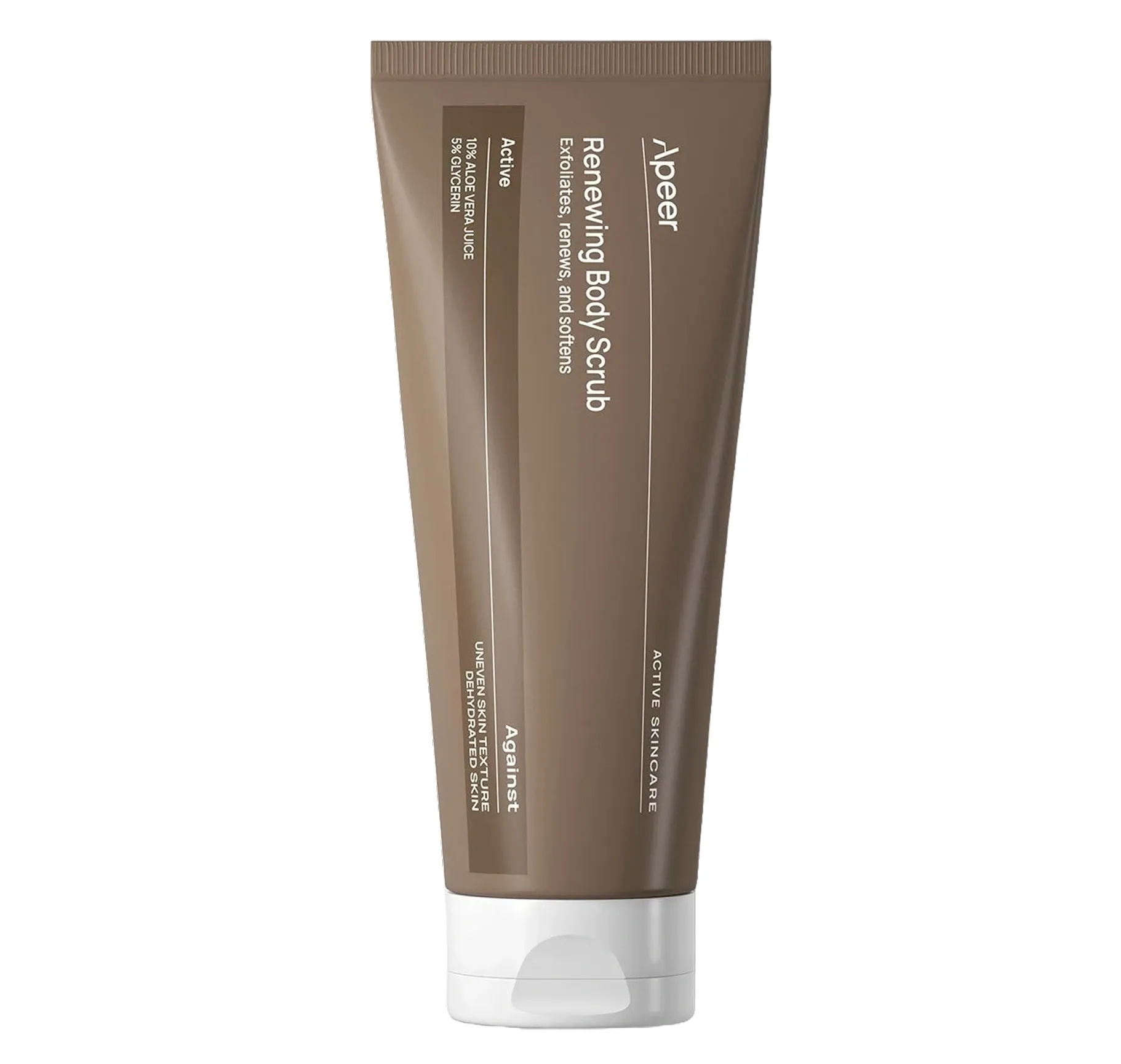 Apeer Renewing Body Scrub Ексфоліатор для шкіри з алое вера та гліцерином - Фото