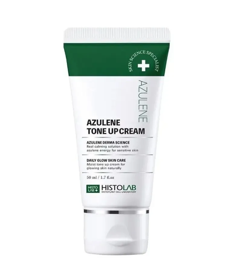 (Outlet) Histolab Azulene Tone Up Cream Заспокійливий маскуючий крем з азуленом SPF 50 - Фото