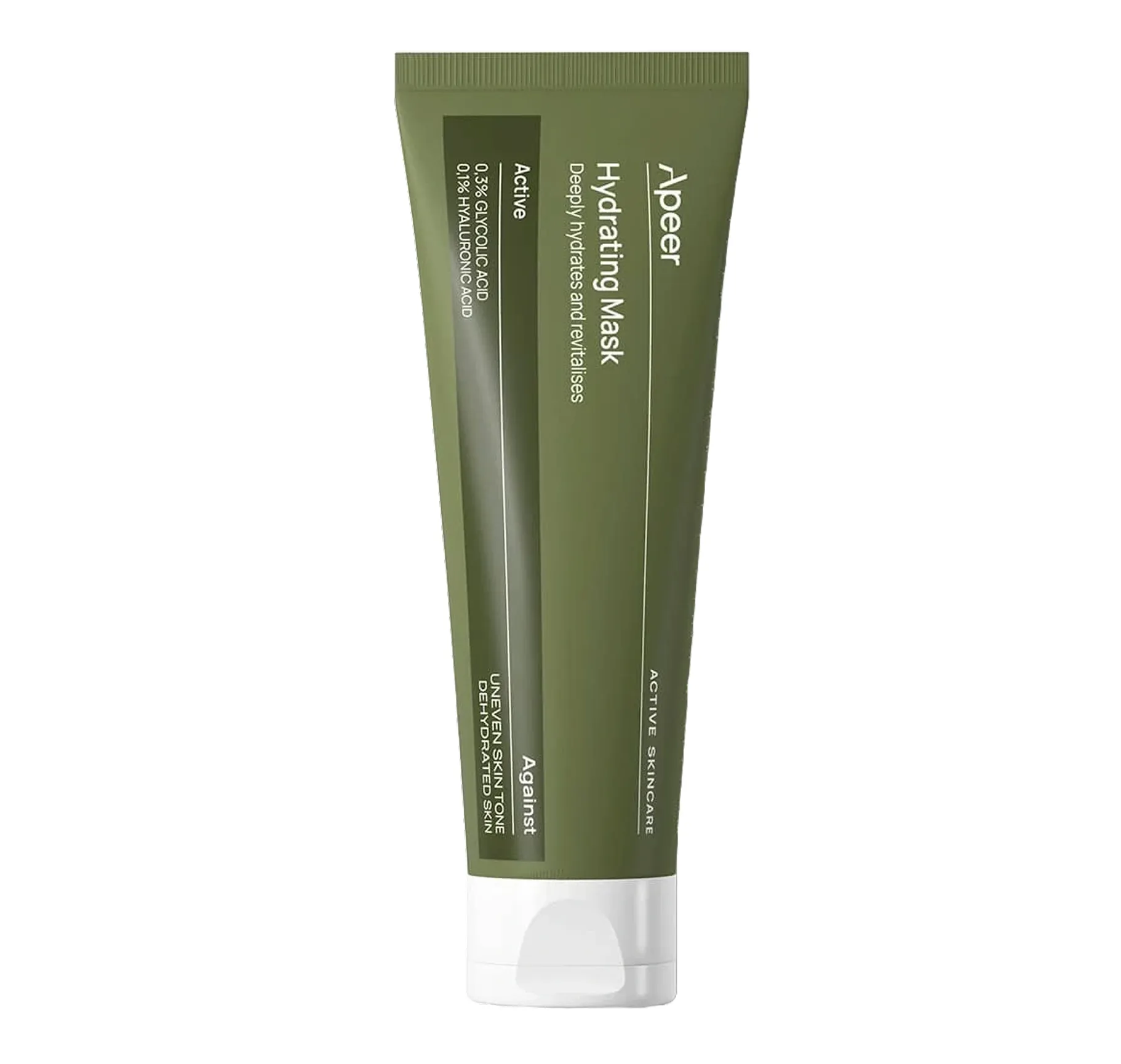 Apeer Hydrating Mask Маска для глибокого зволоження та ревіталізації з гіалуроновою і гліколевою кислотою - Фото
