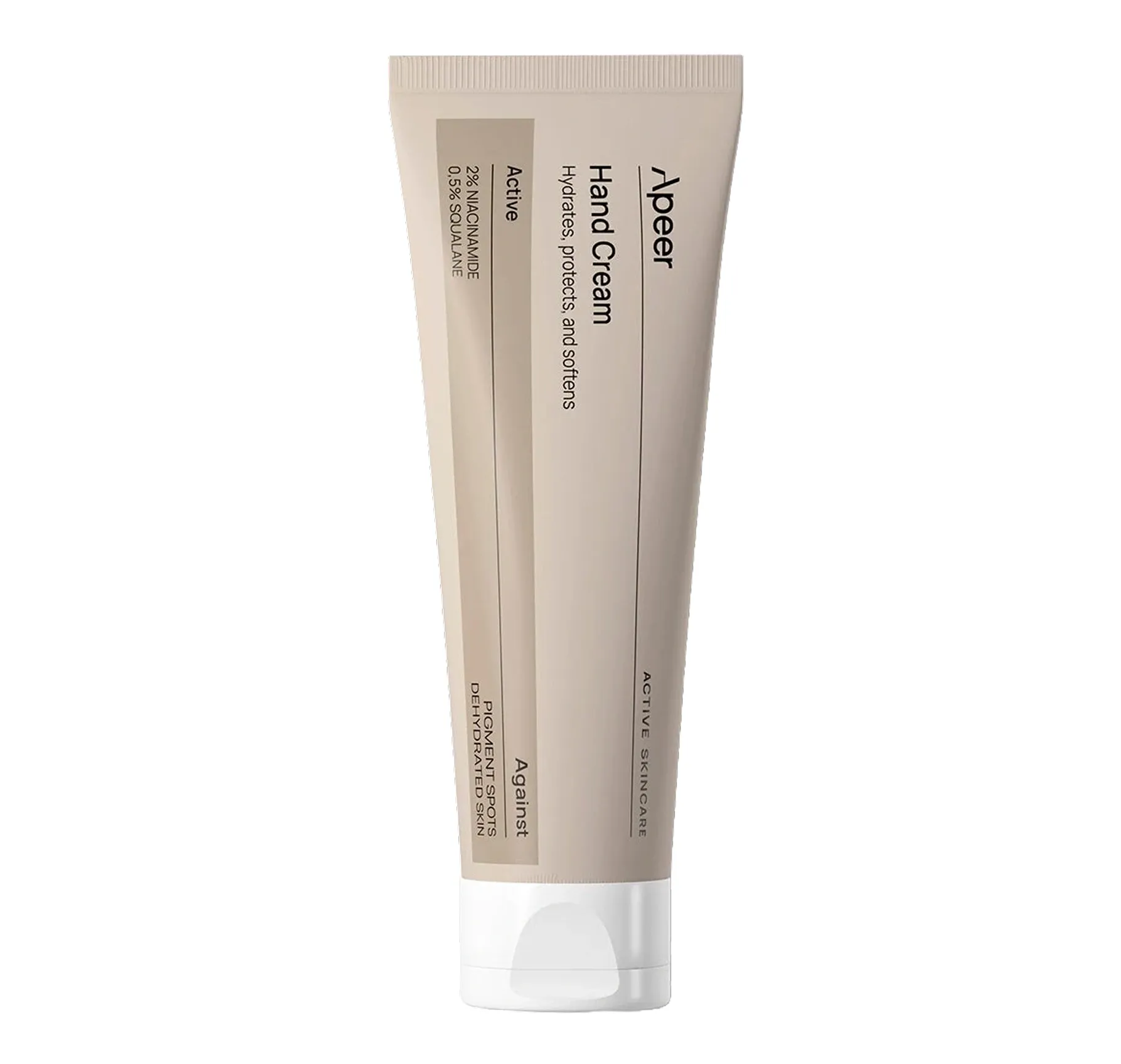Apeer Hand Cream Зволожуючий та захисний крем для рук з ніацінамідом та скваланом - Фото