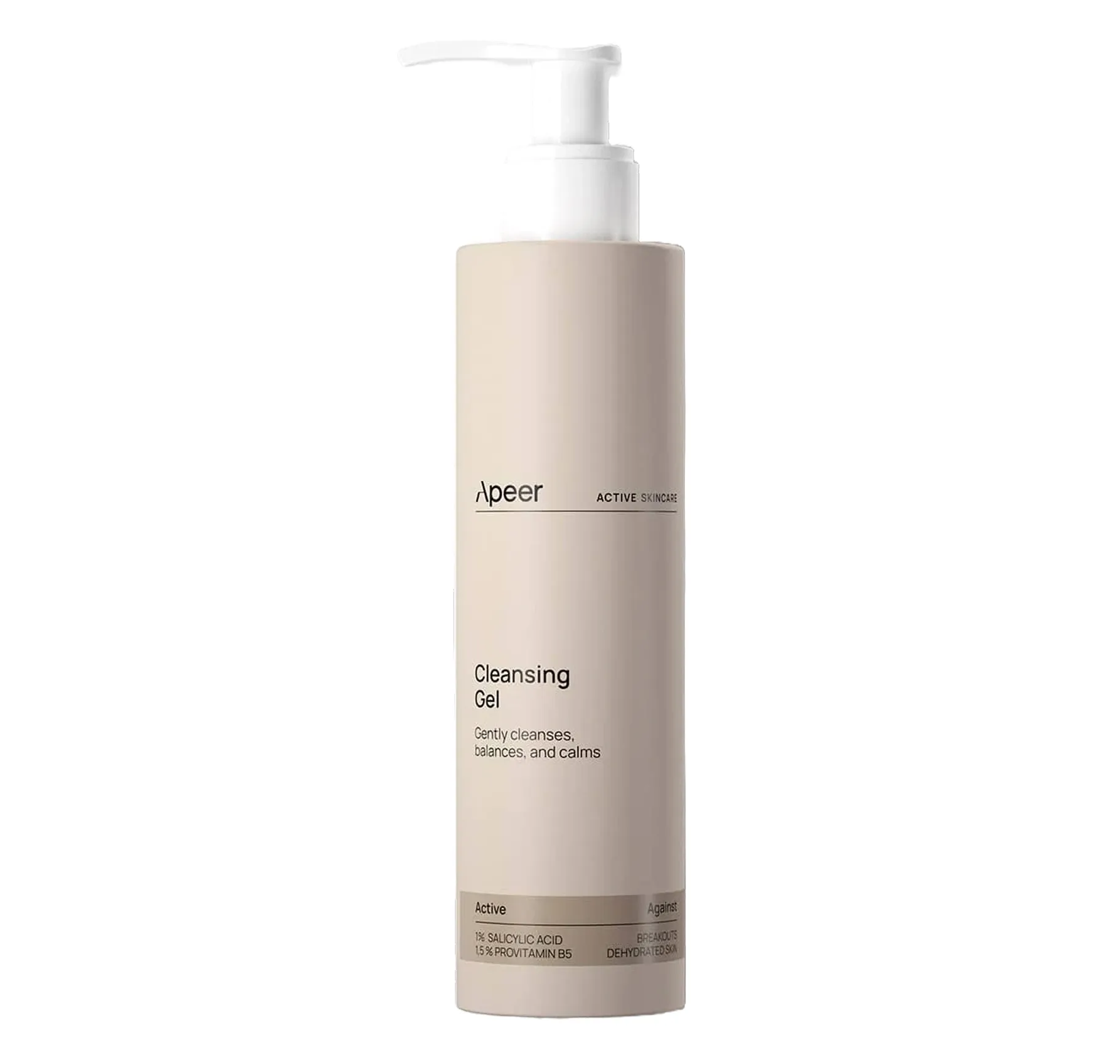 Apeer Cleansing Gel М'який очищувальний гель з саліціловою кислотою та провітаміном В5 - Фото