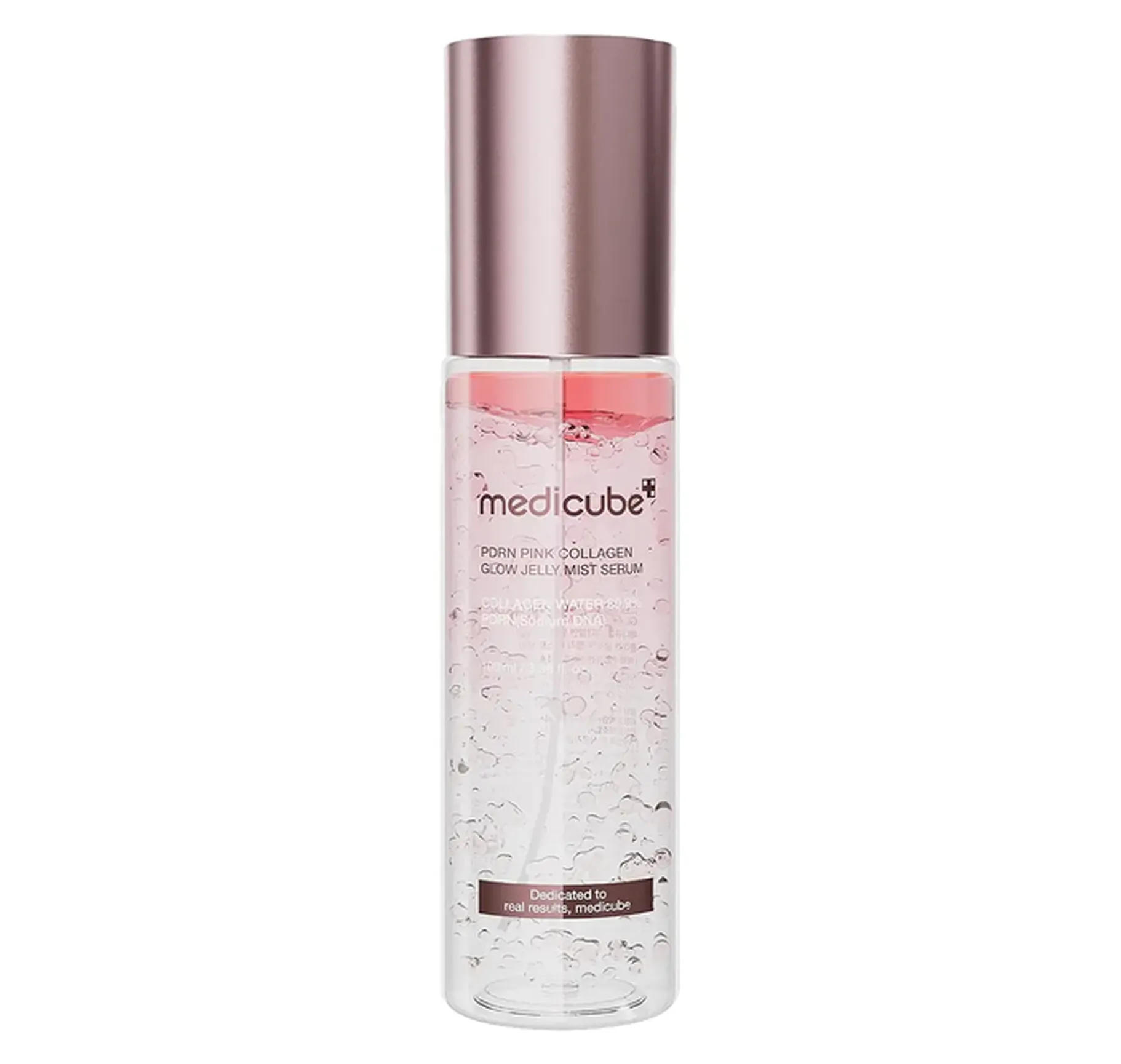 Medicube PDRN Pink Collagen Glow Jelly Mist Serum Сироватка-міст для сяйва з полінуклеотидами та колагеном - Фото