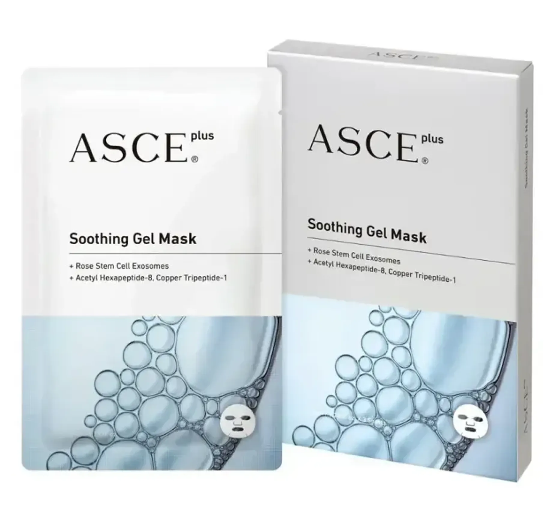 АРХІВ Rejuran ASCE+ Soothing Gel Mask Заспокійлива маска з екзосомами - Фото