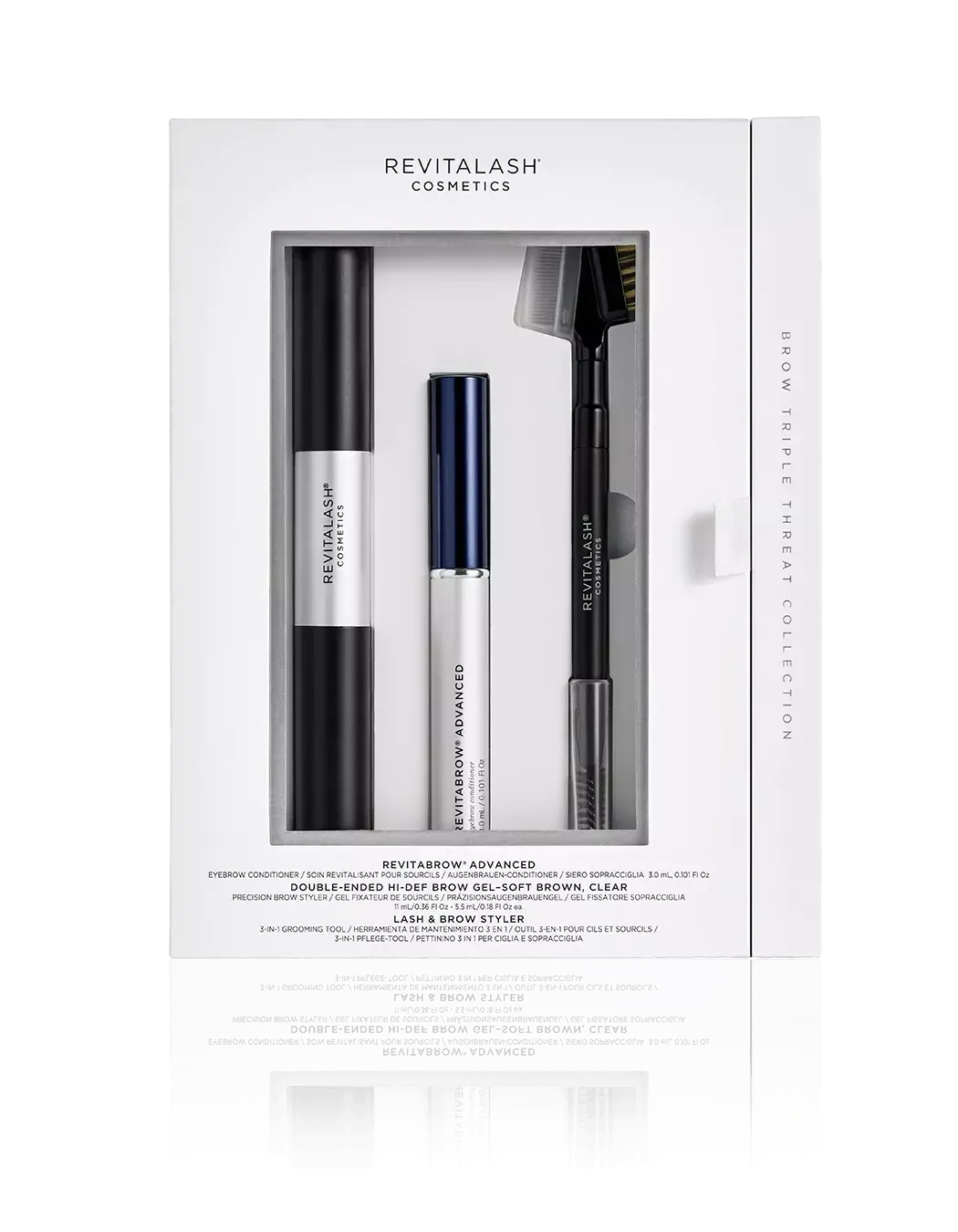 (Outlet) Revitalash RevitaBrow&reg; Advanced Triple Threat Collection Лімітований набір для росту брів - Фото