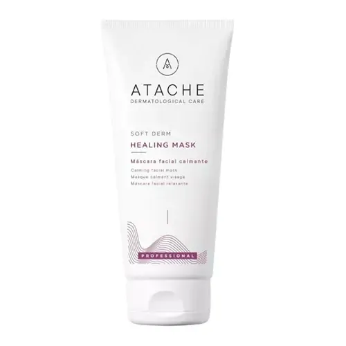 (Outlet) Atache Soft Derm Healing mask Антикуперозна, заспокійлива маска для зневодненої шкіри 200 ml - Фото