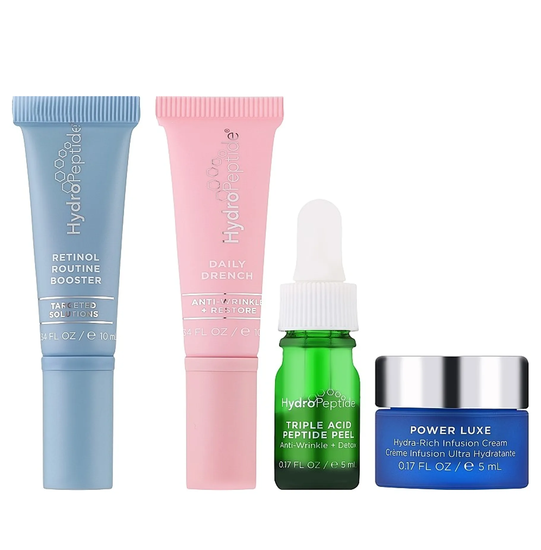 (Outlet) HydroPeptide The Skin Cycle System Набір засобів для чотириденного циклу б'юті-рутини - Фото
