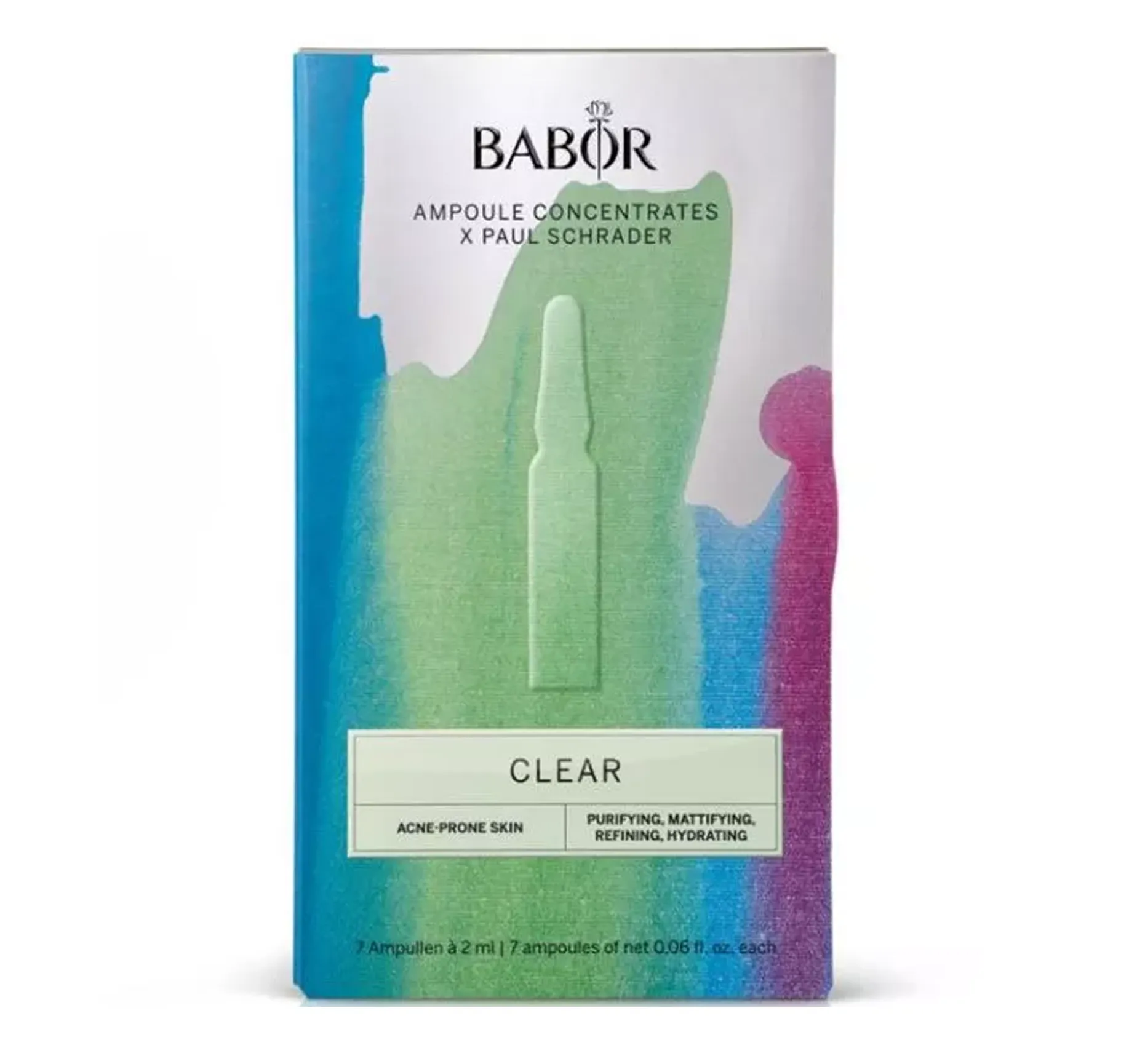 (Outlet) Babor Ampoule Concentrates Clear Set Набір протизапальних ампул для проблемної шкіри - Фото
