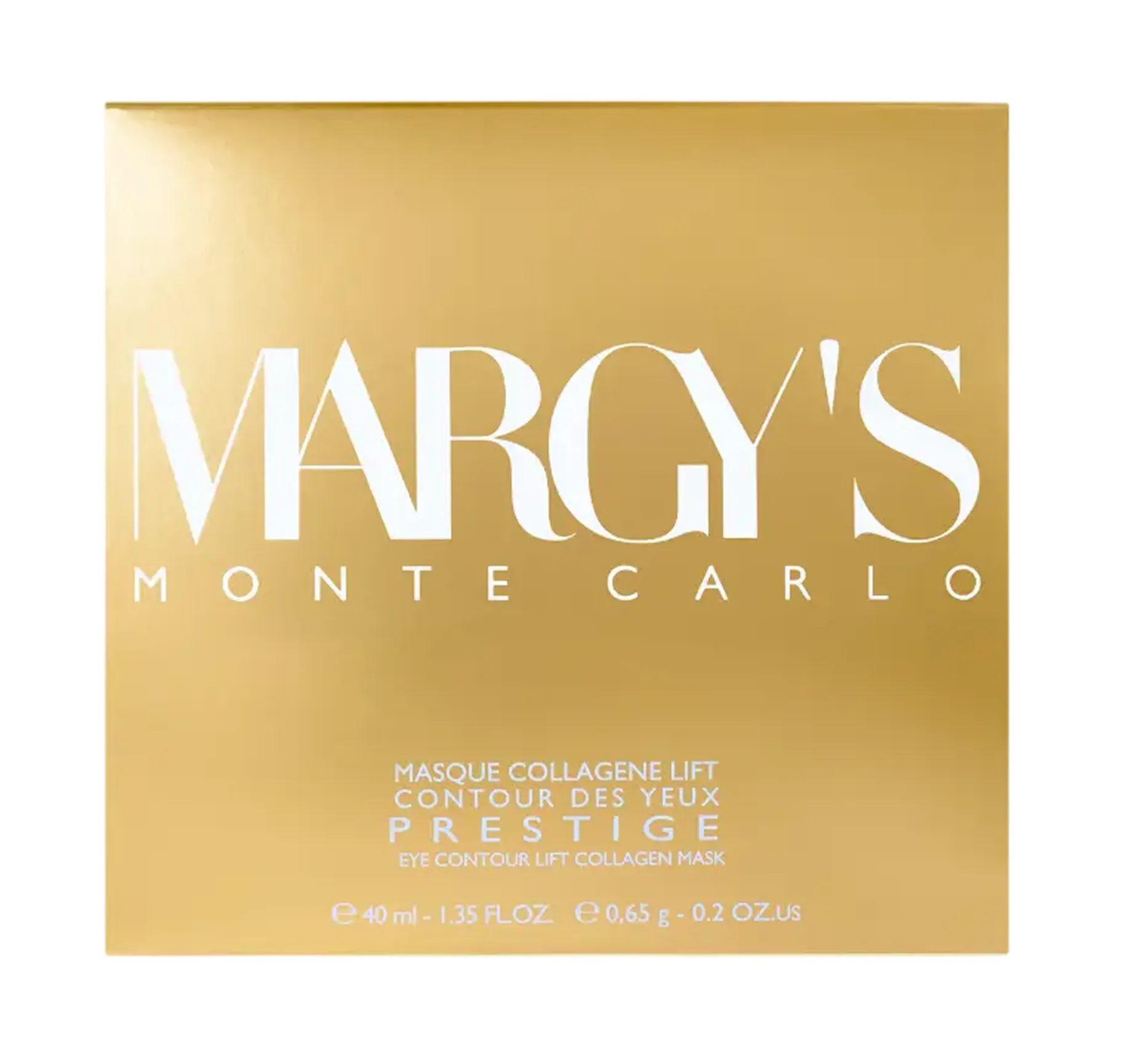 Margy&rsquo;s Monte Carlo Eye Contour Lift Collagen Mask Патчі для зони навколо очей - Фото