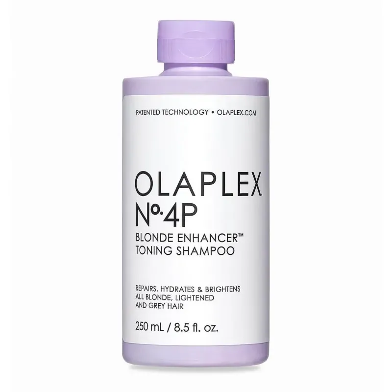 (Outlet) Olaplex No.4P Blonde Enhancer Toning Shampoo Тонуючий шампунь 'Магія блонда' - Фото