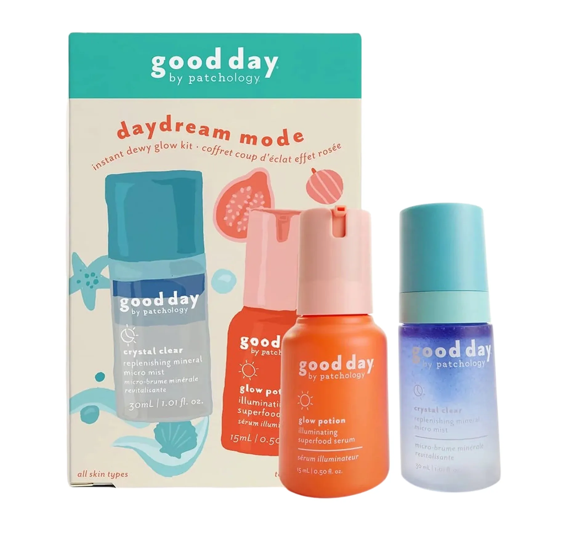 Good Day Daydream Mode (Serum & Essence Mini Kit) Набір для миттєвого сяйва - Фото