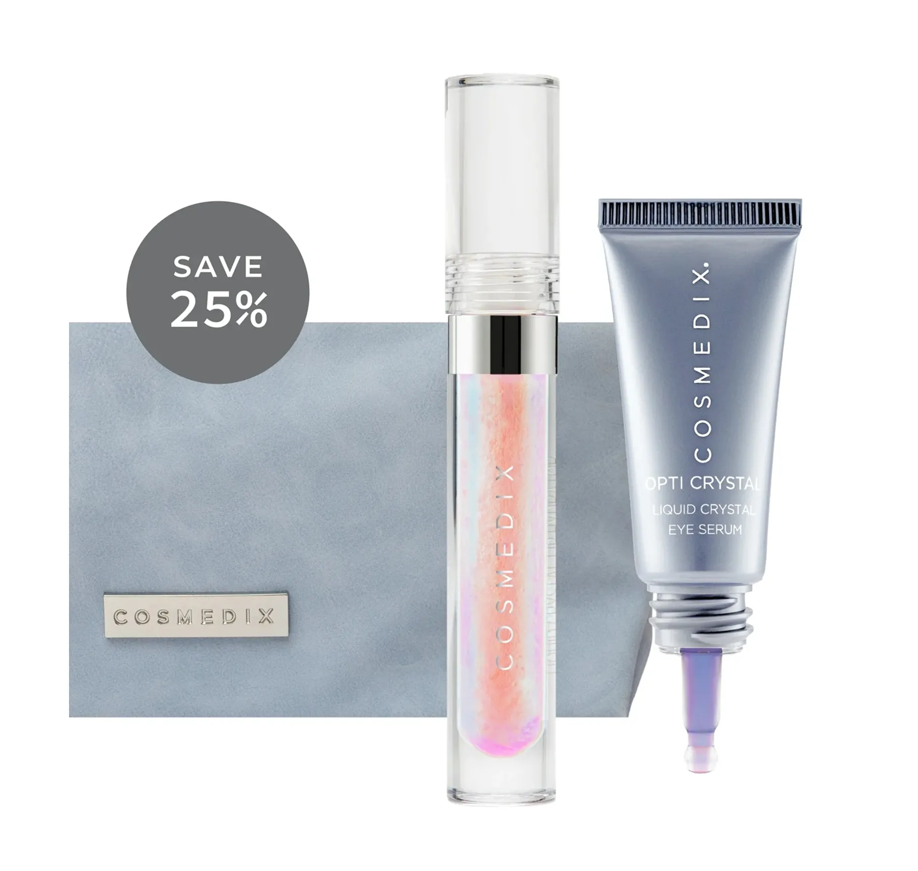 Cosmedix Liquid Glow Набір для догляду зони навколо очей та губ - Фото
