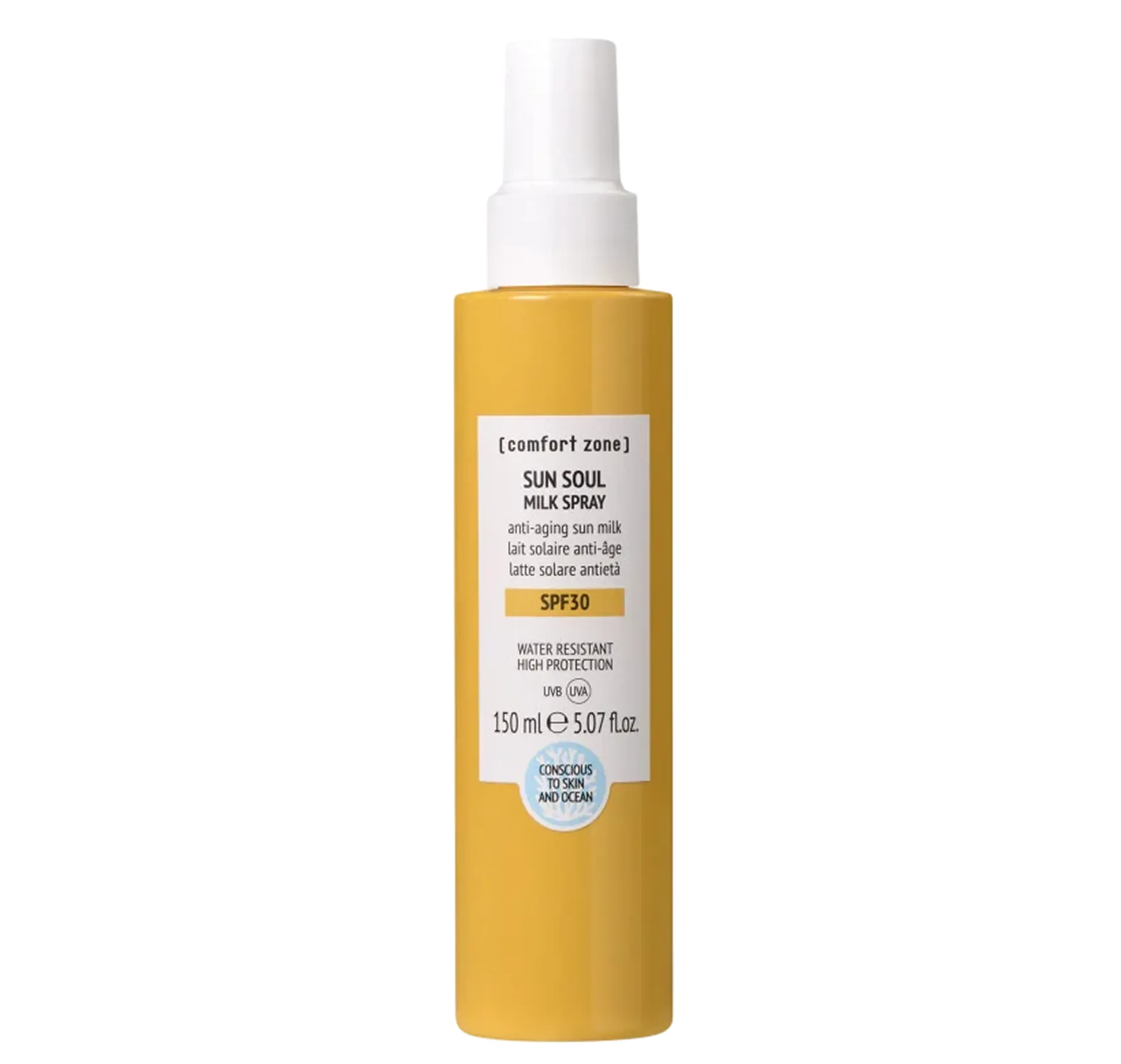 Comfort Zone Sun Soul Milk SPF30 Сонцехисне молочко з SPF30 для обличчя та тіла - Фото