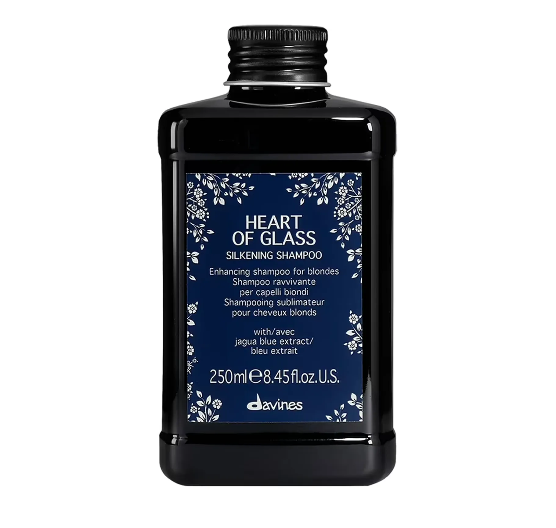 Davines Heart of Glass Silkening Shampoo Шампунь для шовковистості і підтримки блонду - Фото