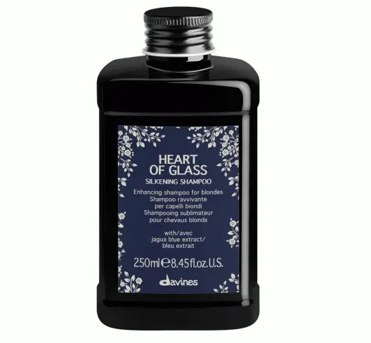 Davines Heart of Glass Silkening Shampoo Шампунь для шовковистості і підтримки блонду - Фото