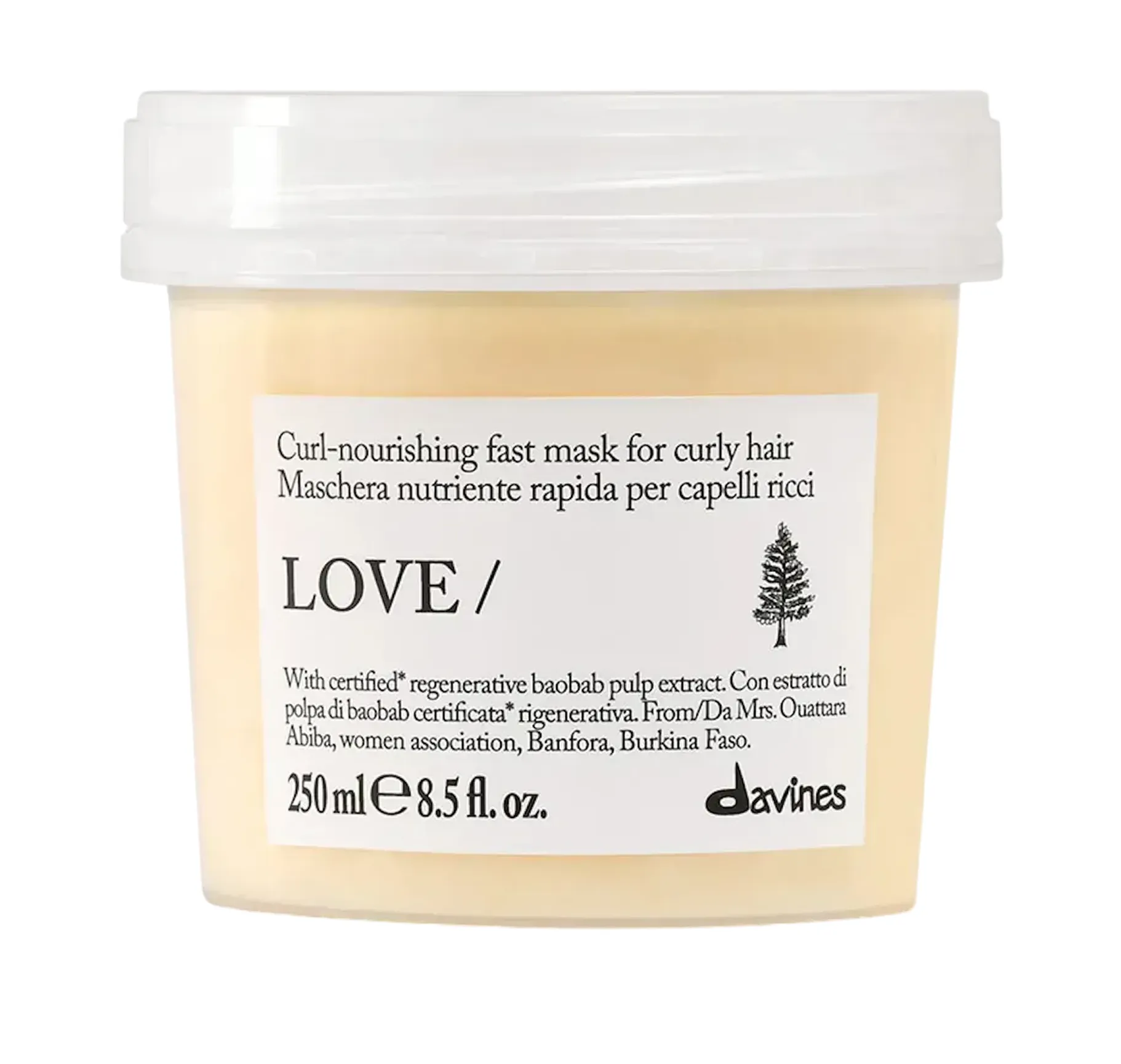 Davines Love Curl Hair Mask Поживна маска для створення завитка - Фото