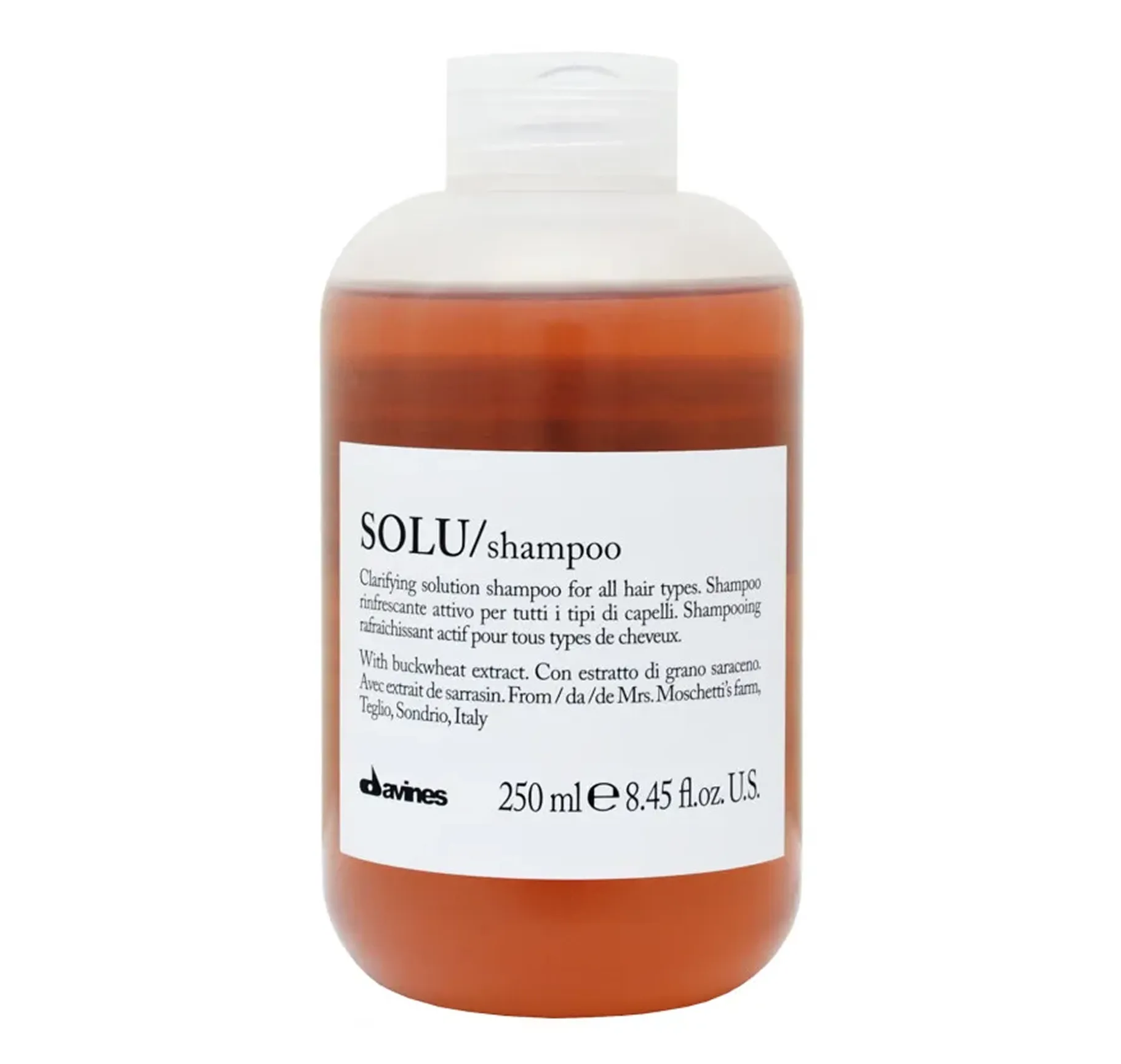 Davines Solu Shampoo Шампунь для глибокого очищення волосся і шкіри голови - Фото