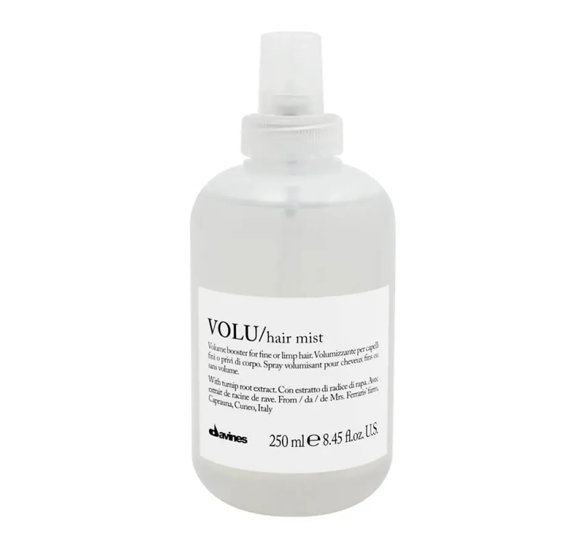 Davines Volu Hair Mist Спрей для надання об'єму тонкому та нормальному волоссю, що не потребує змивання - Фото