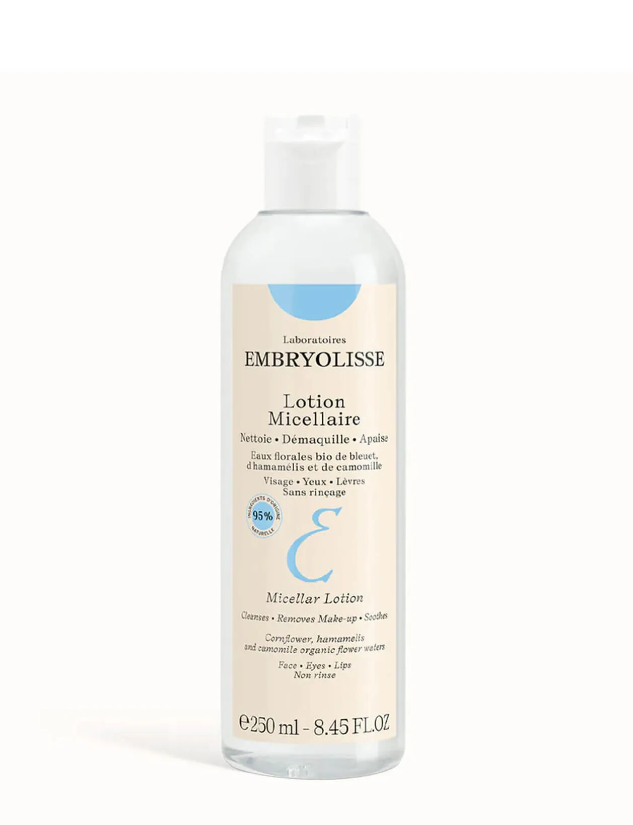 Embryolisse Micellar Lotion Міцелярний лосьйон для зняття макіяжу 250 мл - Фото