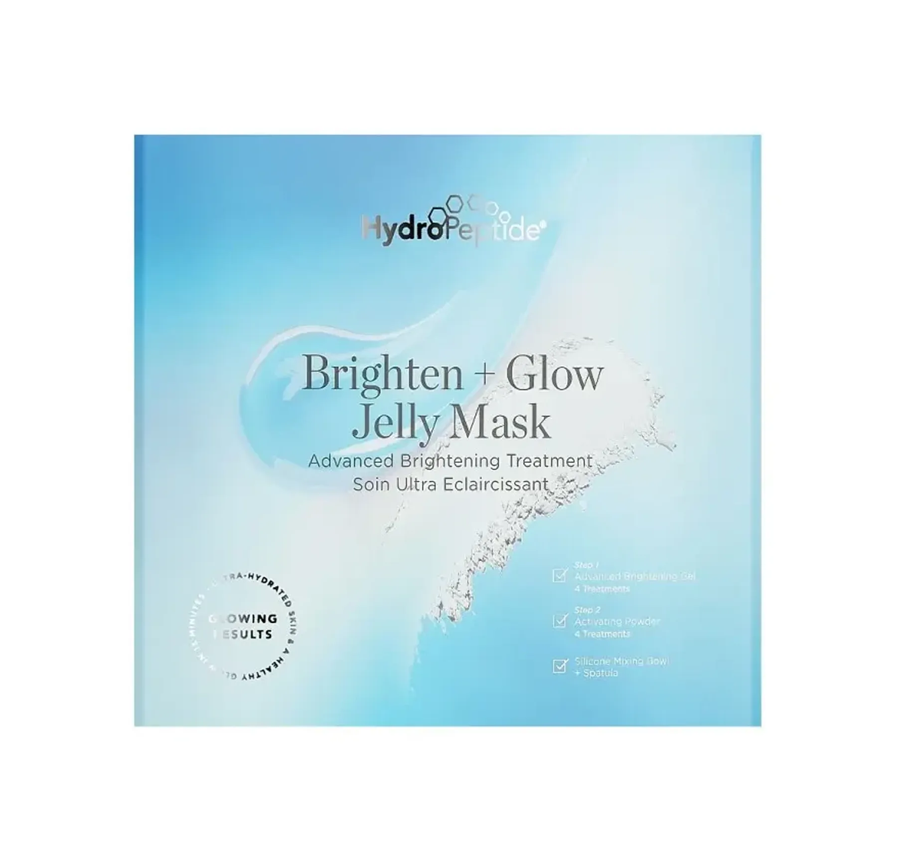 HydroPeptide Brighten+Glow Jelly Mask Освітлююча гелева маска-плівка - Фото
